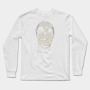 Head of St. John the Baptist Gold Lined Bandage Shaded Long Sleeve T-Shirt